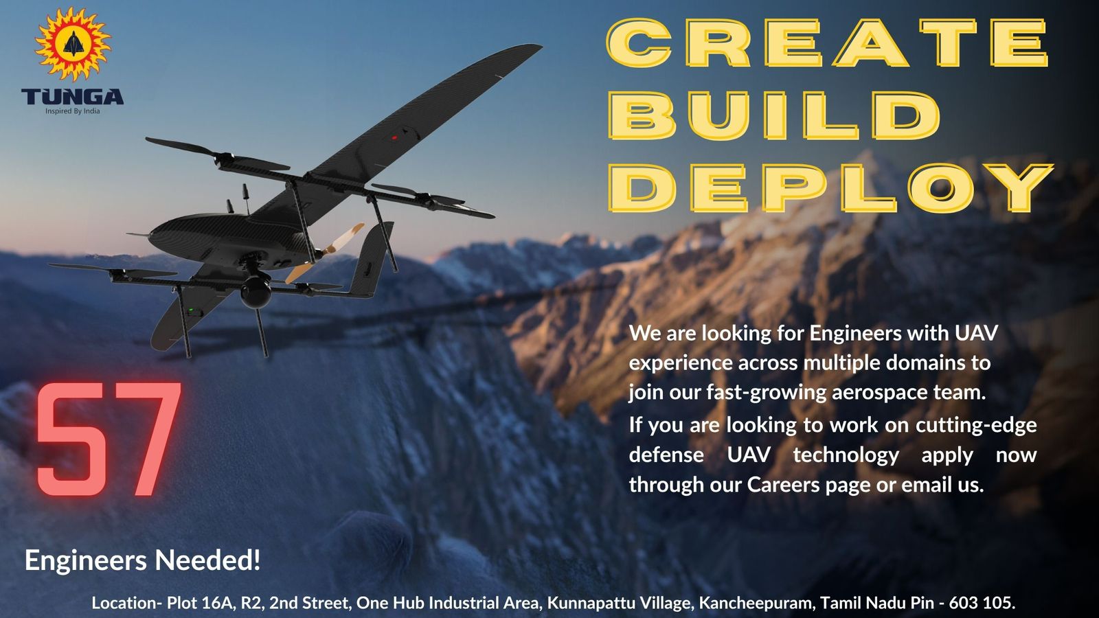 Tunga Careers Banner